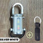 1200LM Superhelle Mini-Schlüsselanhänger-Taschenlampe, wasserdicht