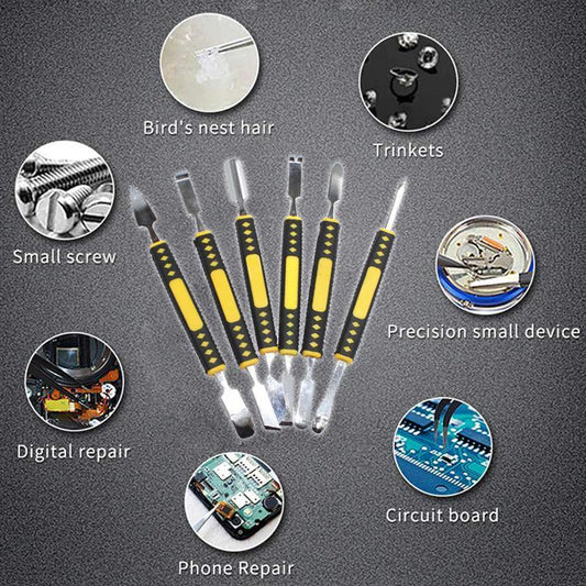 ⚡6-teiliges Brecheisen-Set aus Metall – Mehrzweck-Brecheisen-Werkzeuge für Abbruch-, Bau- und Heimwerkerprojekte 🛠️