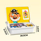 Magnetische Puzzlebox für Kinder mit Spiel- und Malbrett