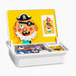 Magnetische Puzzlebox für Kinder mit Spiel- und Malbrett