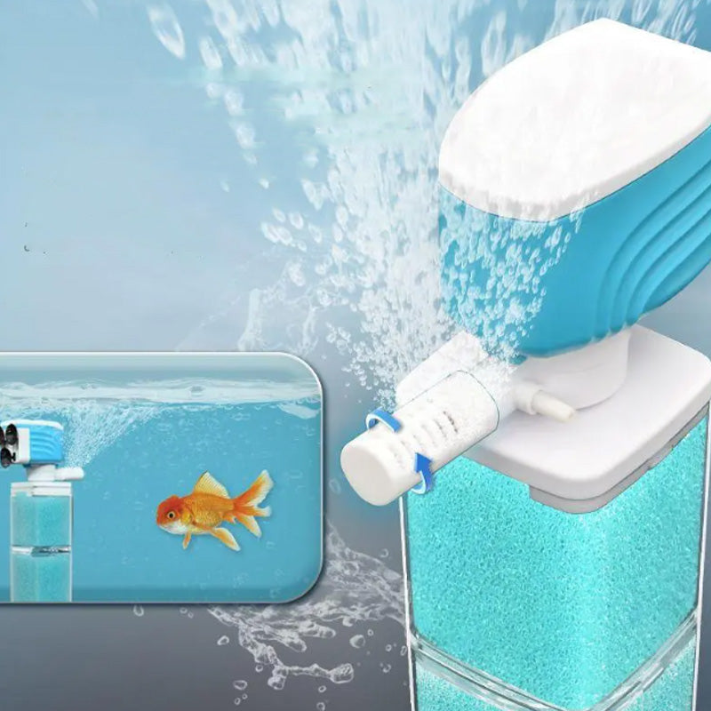 🐠Automatiskt Akvariefiltersystem🌟Effektivt och Lättatt Använda för Ett Rent Akvarium!