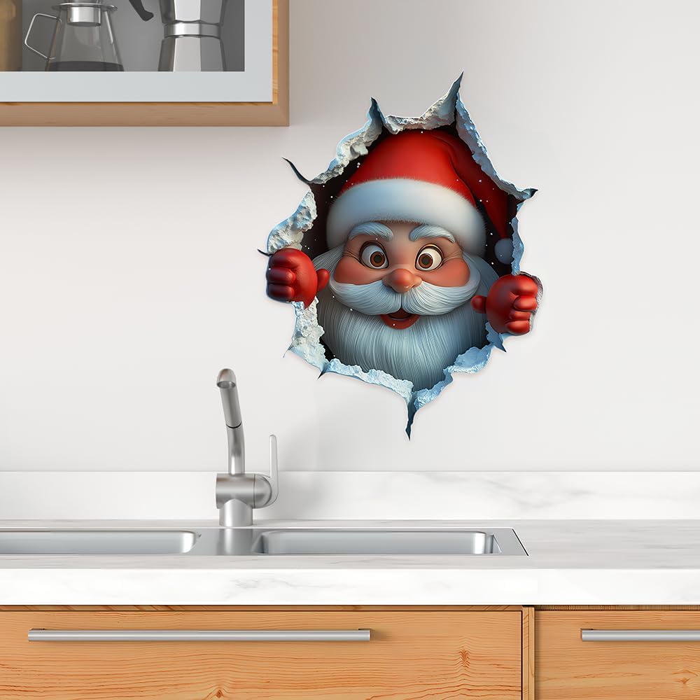 🎄Julrea 50 % rabatt🎅Kreativa julklistermärken för väggar