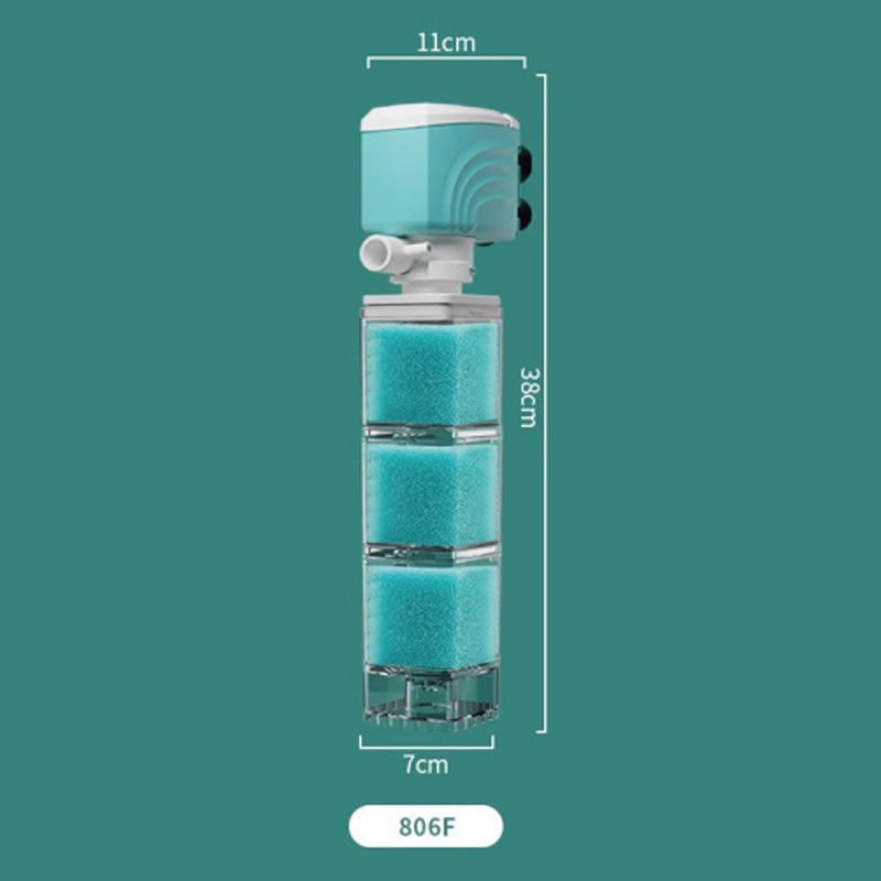 🐠Automatiskt Akvariefiltersystem🌟Effektivt och Lättatt Använda för Ett Rent Akvarium!