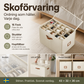 👟 50 % RABATT NU! 🧺 Förvaringslåda för skor i tyg – hopfällbar design, stor kapacitet & dammtät – perfekt för garderob och sovrum 🏠