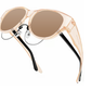 🔥 LETZTER TAG HOT SALE - 41% RABATT 🕶2025 Neue übergroße Cat-Eye-Sonnenbrille mit polarisiertem UV400-Schutz