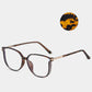💖Ideales Geschenk - 🎁Modische HD Anti-Blulicht-Brille mit großem Rahmen für Damen✨