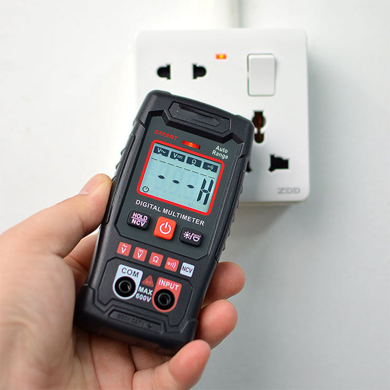🔧⚡️ Smartes Anti-Burn-Multimeter! 4000 Zähler, automatische Messbereichswahl, handtellergroßes Null-Fehler-Messgerät ✨