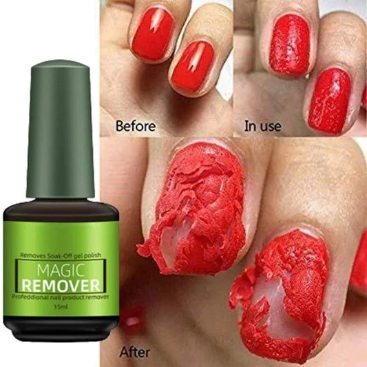 💅Förbättrad Magic Nagellacksborttagning – Snabbverkande, skonsam & perfekt för resor 🌿
