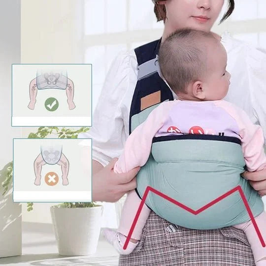 👶 50 % RABATT NU! 🧺 4-i-1 bärsele med ventilerande mesh – 0–36 månader, fram & rygg – nära barnet, händerna fria 💕
