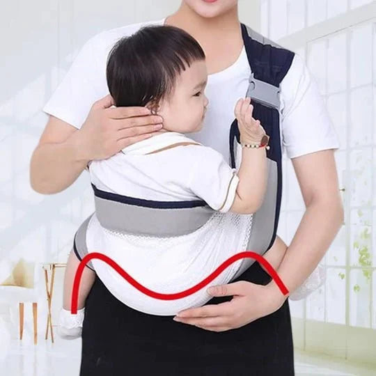 👶 50 % RABATT NU! 🧺 4-i-1 bärsele med ventilerande mesh – 0–36 månader, fram & rygg – nära barnet, händerna fria 💕