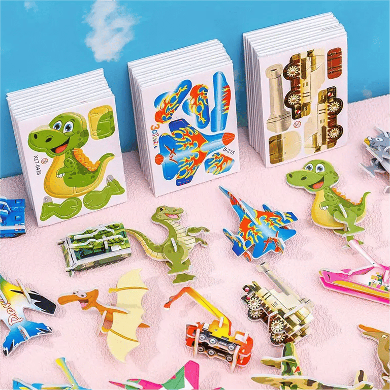 🔥Educational 3D Cartoon Puzzle🧩(25 st)