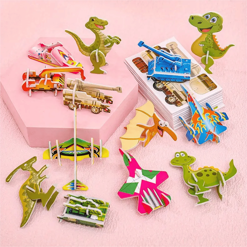 🔥Educational 3D Cartoon Puzzle🧩(25 st)