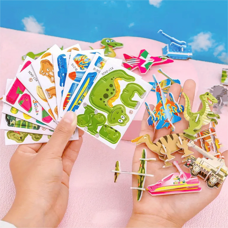 🔥Educational 3D Cartoon Puzzle🧩(25 st)