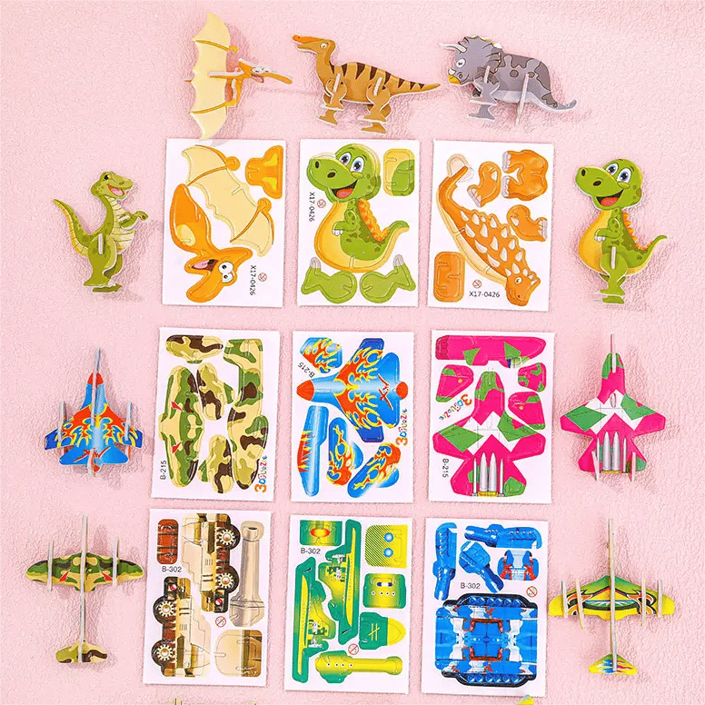 🔥Educational 3D Cartoon Puzzle🧩(25 st)
