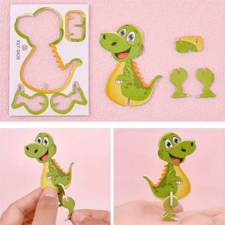 🔥Educational 3D Cartoon Puzzle🧩(25 st)