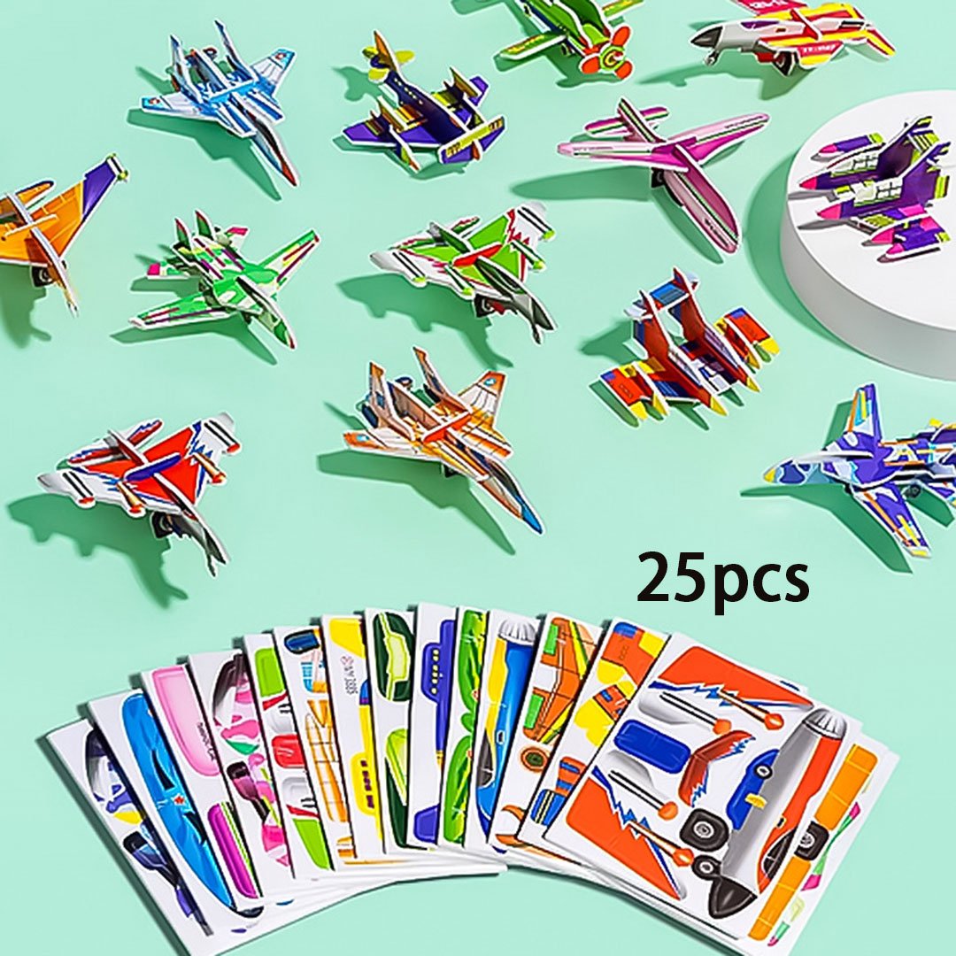 🔥Educational 3D Cartoon Puzzle🧩(25 st)