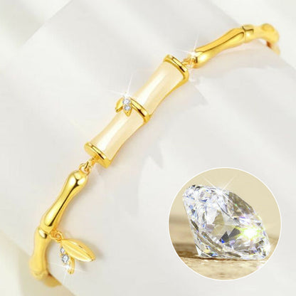 ⏳Zeitlich begrenztes Sonderangebot⏰Bambusarmband für Damen mit Kette📿