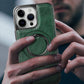 Luxuriöse Handyhülle aus PU-Leder für die iPhone 11-15-Serie