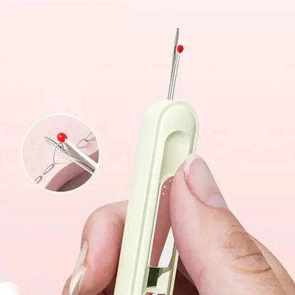 💥2-in-1 Nadeleinfädler & Nahttrenner Werkzeug