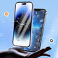 Hochwertige Displayschutzfolie aus gehärtetem Glas & Installationskit für iPhone 16-11 Serie