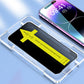 Hochwertige Displayschutzfolie aus gehärtetem Glas & Installationskit für iPhone 16-11 Serie