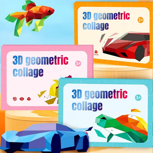 Puzzle-Stickerbücher Set für Kinder