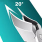 🔥2025 Heißer Verkauf 20% Rabatt🔥Anti-Splash 25 ° Slant Edge Nagel Clipper 3-teiliges Set✨