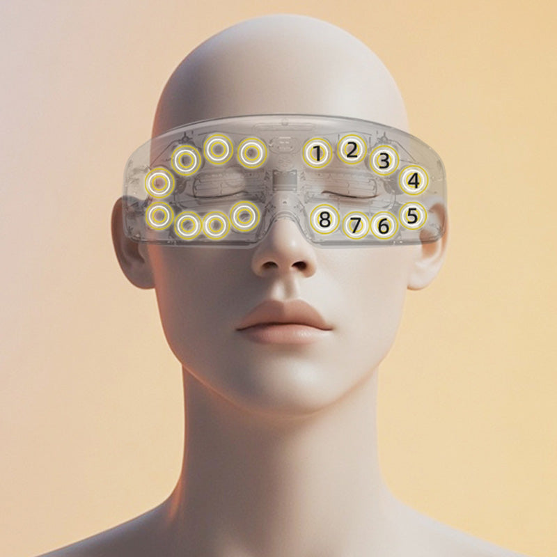 ✨ "Lätt ögontrötthet! ❄️🔥 Upptäck världens första ångmassageapparat med kyl- och värmefunktioner - din personliga spaoas i den svenska vinterns mörker" 👁️💆♀️