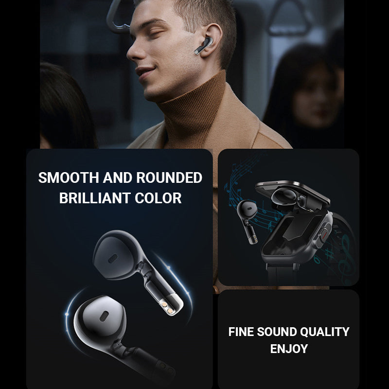 🔥Ny ankomst 202🔥2-i-1 Bluetooth-hörlurar Smartwatch