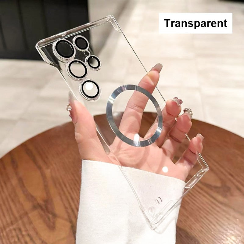 Magnetic Ultra-Thin Electroplating Frameless Mobile Phone Case