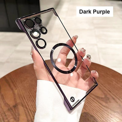 Magnetic Ultra-Thin Electroplating Frameless Mobile Phone Case