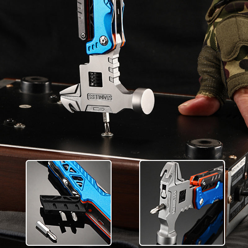 🎯Multifunktionales Outdoor-Tragbares Verstellbarer Schraubenschlüssel