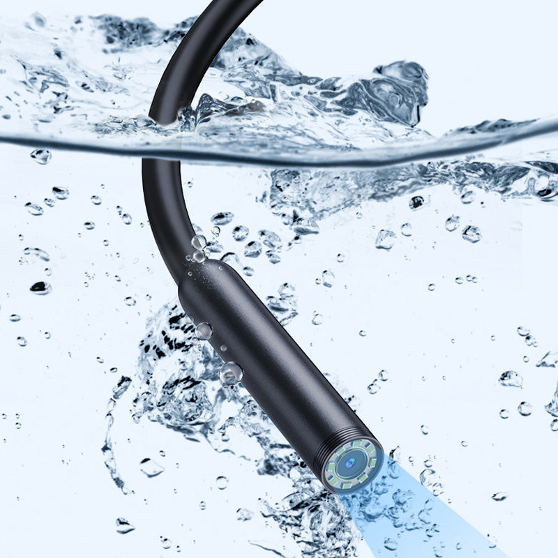 🔥📹 50% RABATT NU! HD vattentät endoskopkamera – 200 W upplösning, flexibel kabel & plug-and-play – perfekt för inspektion av rör, motorer och svåråtkomliga platser 🔍✨