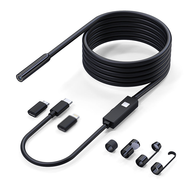 🔥📹 50% RABATT NU! HD vattentät endoskopkamera – 200 W upplösning, flexibel kabel & plug-and-play – perfekt för inspektion av rör, motorer och svåråtkomliga platser 🔍✨