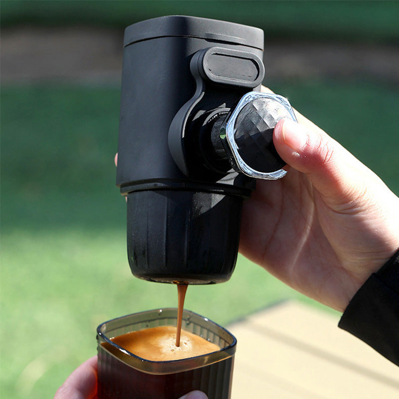 🎁✨Tragbare Handpress-Kaffeemaschine