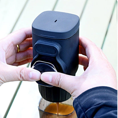 🎁✨Tragbare Handpress-Kaffeemaschine