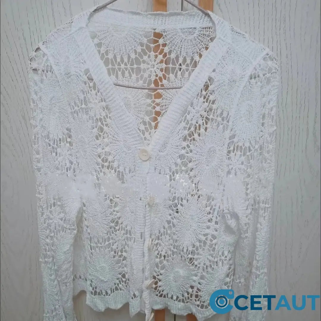 🌸 Heißer Verkauf 50% RABATT🌸 Damen-Spitzen-V-Ausschnitt-Langarm-Oberteil