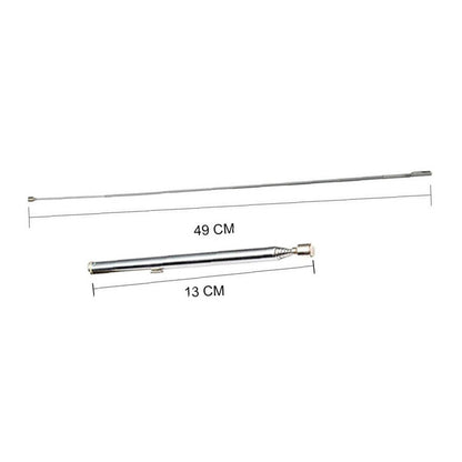 4-teiliges Set: Stark magnetisches, ausziehbares Hebe- und Greifwerkzeug mit LED-Licht und Inspektionsspiegel