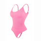 Sexy, nahtloser, formender Body für Damen mit tiefem V-Ausschnitt und verstellbaren Spaghetti-Trägern
