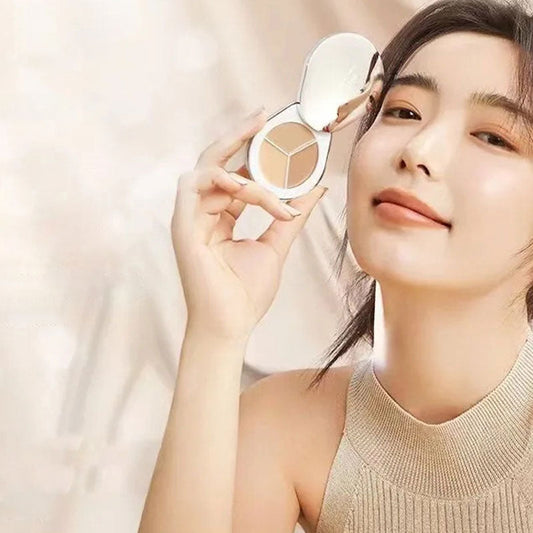 3-in-1 feuchtigkeitsspendende langanhaltende Concealer-Palette