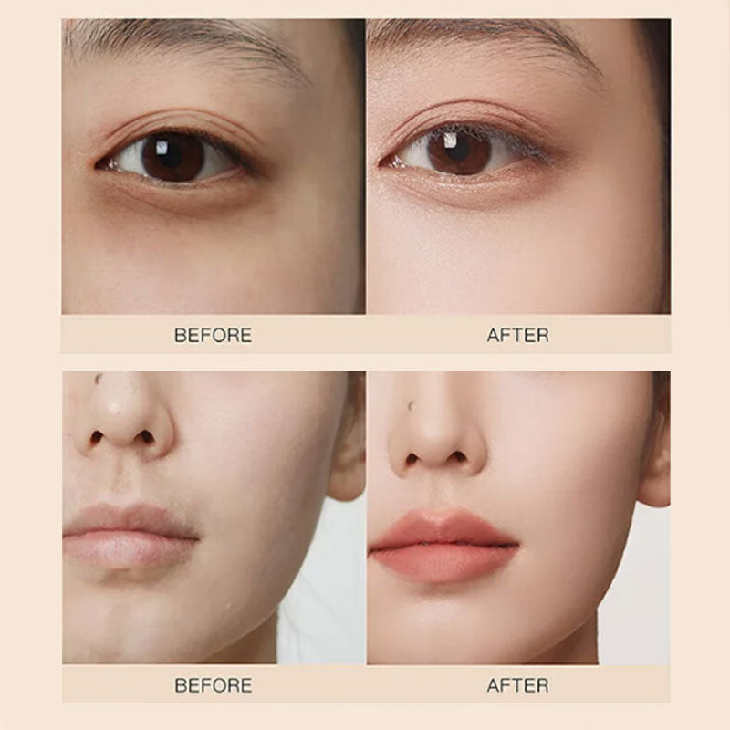3-in-1 feuchtigkeitsspendende langanhaltende Concealer-Palette