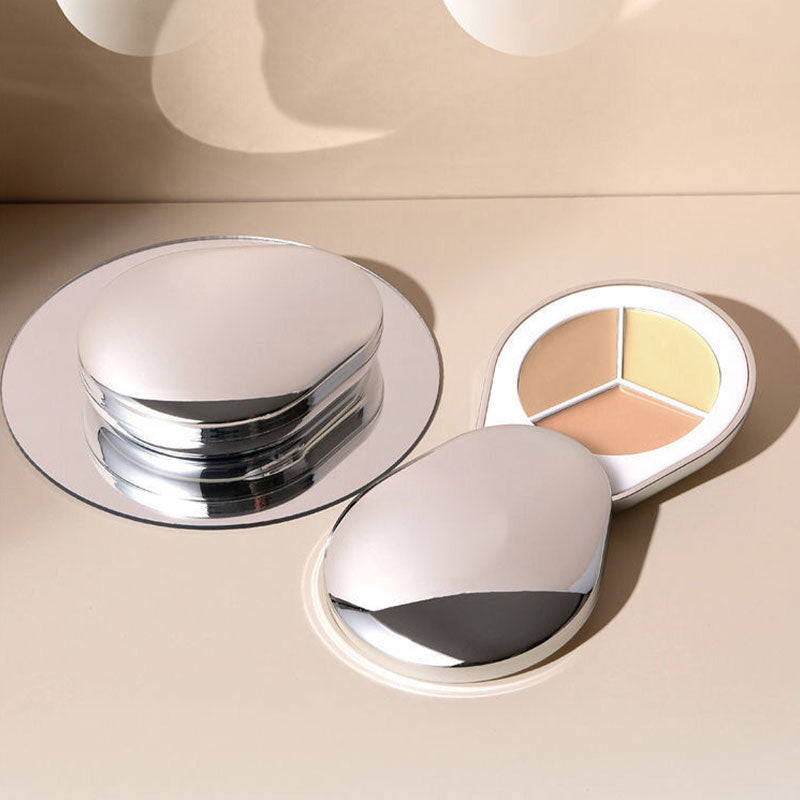 3-in-1 feuchtigkeitsspendende langanhaltende Concealer-Palette