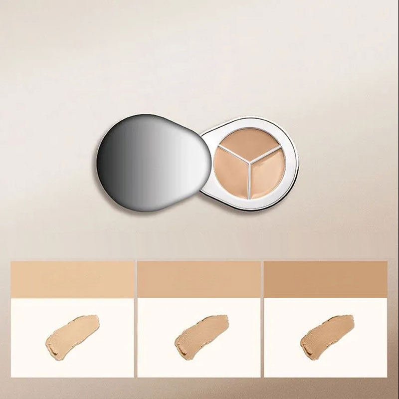 3-in-1 feuchtigkeitsspendende langanhaltende Concealer-Palette