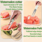 Multifunktionaler Wassermelonenschneider aus Edelstahl