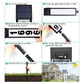 SolarTech Dual-Beam Adressbeschilderung