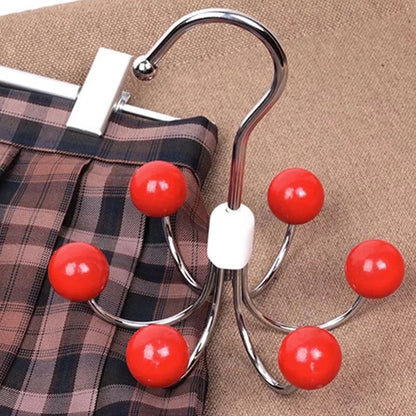 360° drehbares multifunktionales Aufbewahrungsregal mit 6° Haken