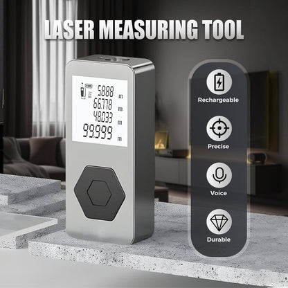 Multifunktionales wiederaufladbares Lasermessgerät