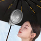 🌬️Tragbarer Mini-Ansteckventilator für Regenschirm – ☀️Sommeraktion: Jetzt 50 % RABATT! 🌂❄️ Bleib cool – überall & jederzeit!