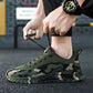 Robuste Arbeits-Sneakers im Camouflage-Muster für Herren