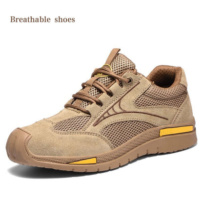 ⛰️Leichte, atmungsaktive Stahlkappen-Wanderschuhe für Männer